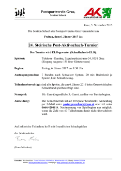 Die WIGE, Ihre Gourmetkantine - Chess