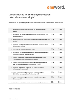 PDF - oneword GmbH