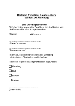 Klausuren Deckblatt (PDF 57KB, Datei ist nicht barrierefrei)