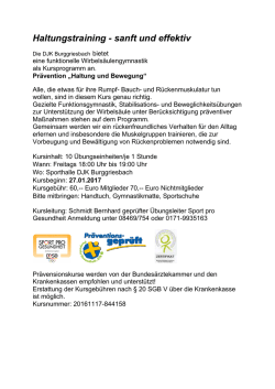 Info Flyer - DJK Burggriesbach