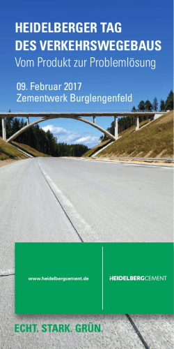 heidelberger tag des verkehrswegebaus