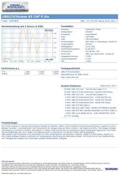 UBS(CH)Suisse 65 CHF P Dis