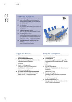 Gruppe und Branche Praxis und Management