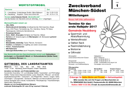 Abfallkalender Neubiberg - Zweckverband München