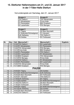Spielplan - DJK-SV Wallnsdorf/Schweigersdorf