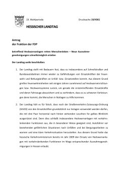 Drs. 19/4361 - FDP-Fraktion im Hessischen Landtag