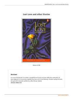Read Doc > Lost Love and other Stories