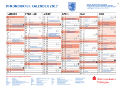 pfrondorfer kalender 2017 pfrondorfer kalender 2017