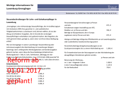 Informationen f&uuml;r Luxemburg-Grenzg&auml;nger