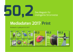Mediadaten 2017 Print