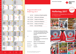 Helfertag 2017 - Bayerisches Rotes Kreuz Kreisverband Oberallg&auml;u