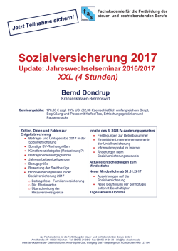 Inhaltsbeschreibung - bei der fas-Fachakademie f&uuml;r die Fortbildung