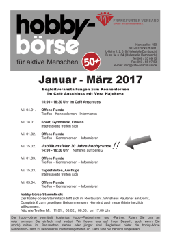 Hobbyb&ouml;rse als PDF-Datei herunterladen