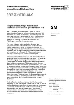 Integrationsbeauftragte Kaselitz setzt Informationsbesuche im