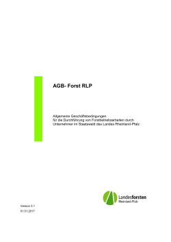 AGB- Forst RLP - Landesforsten Rheinland