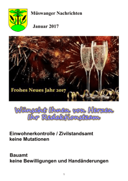 Januar_2017 - M&uuml;swanger Nachrichten