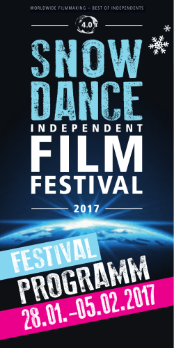 programm - SNOWDANCE Independent Filmfestival