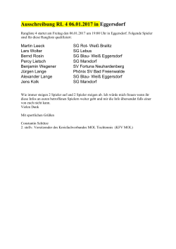 Ausschreibung RL 4 06.01.2017 in Eggersdorf - tischtennis