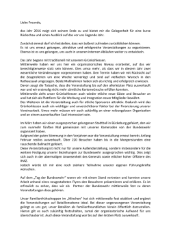 Gru&szlig; des Stadtmajors zum Jahreswechsel