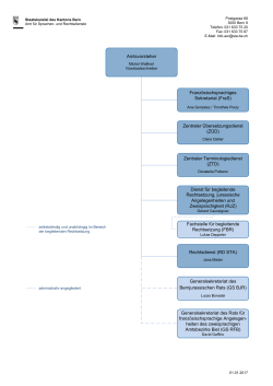 Organigramm - Amt für Sprachen- und Rechtsdienste