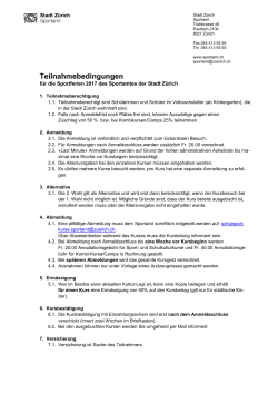 Teilnahmebedingungen Ferienkurse (PDF, 1 Seite, 14