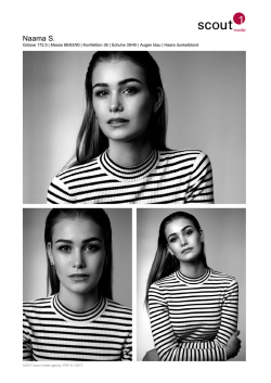 Naama S. - scout model