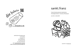 sankt.franz - Die JuLeis Pliezhausen