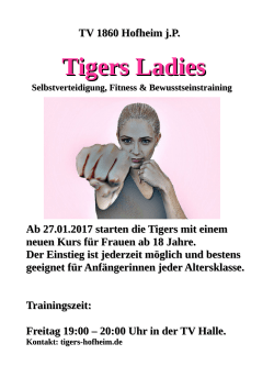 Tigers Ladies - TV 1860 Hofheim Turnen