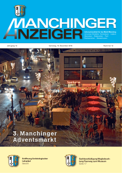 Manchinger Anzeiger vom Dezember 2016 (10.79
