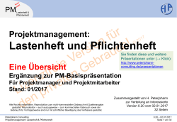 PECO-PM-Lastenheft-und-Pflichtenheft, (C) Peterjohann Consulting