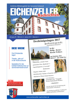 diese woche - Gemeinde Eichenzell