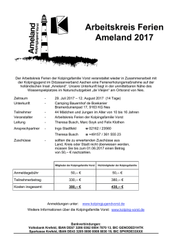 Ausschreibung als PDF