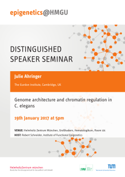 distinguished speaker seminar