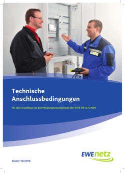 Technische Anschlussbedingungen TAB