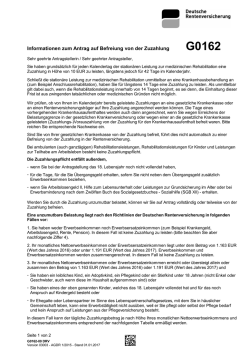 G0162 DRV - Deutsche Rentenversicherung