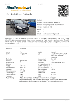 Fiat Sedici from Feldkirch