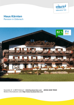 Haus K&auml;rnten in D&ouml;briach