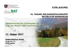 EINLADUNG 12. J&auml;nner 2017 - Kammer der Architekten und