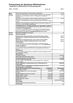 PDF-Dokument ansehen - Sparkasse Wilhelmshaven