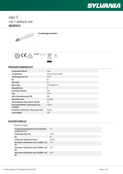 HSI-T 400W/D E40