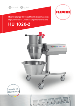 HU 1020-2 - FEUMA Gastromaschinen GmbH