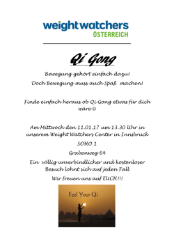 Infos - Weight Watchers &Ouml;sterreich