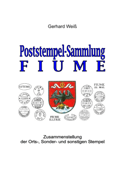 Poststempel Fiume - weiss-laer