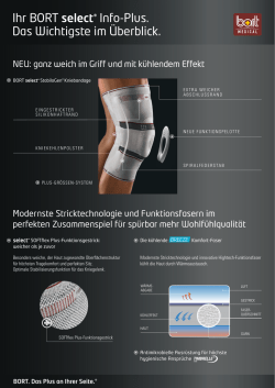 Ihr BORT Info-Plus. Das Wichtigste im &Uuml;berblick.