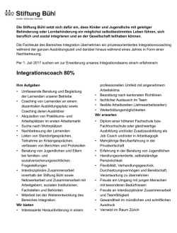 Integrationscoach 80%