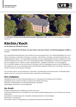 Köchin/Koch - LVR