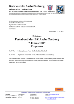 Festabend der BZ Aschaffenburg