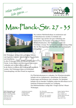 Max-Planck-Str. 27 - 35