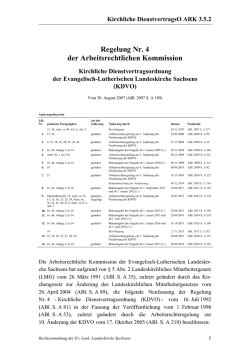 3.5.2 Kirchliche DienstvertragsO ARK - Evangelisch