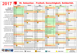 SPD Gemeindekalender 2017 - SPD Ortsverein St. Sebastian